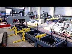 Hydraulische Saugmaschine mit Horizontalband