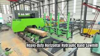 Hochleistungs-Horizontal-Hydraulikbandsägewerk
