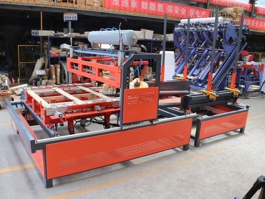 Wooden Pallet Nailing Machine For Stringers Pallet, Wood Pallet Making Machine