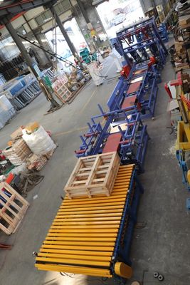 Factory price automatic wood pallet nailing machine Euro pallet production line Wood stringer pallet making machine