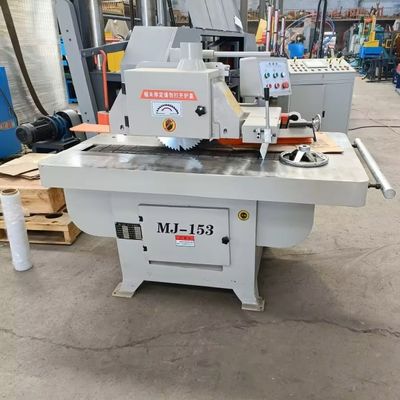 Automatic Bottom Single Blade Straight Line Rip Saw Machine For Cutting Wood