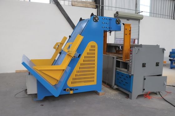 Automatic Double Head Wood Pallet Notcher With Automatic Feeding System For Pallet Manufacturer