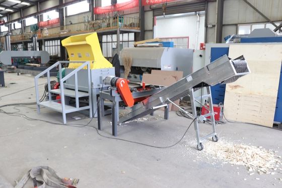 High Efficiency Pallet Shredder Pallet Crusher Machine Wood Pallet Cutting Machine