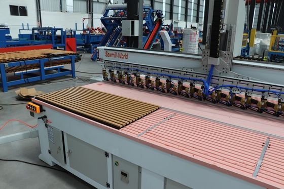 SHDJ2700H Automatic Acoustic Panel Nailing Machine for Wood Slat Wall Sound Insulation Panels