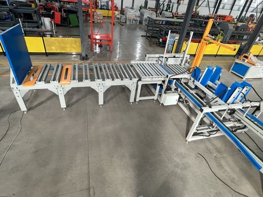 Wood Planks Timber Stacking Machine Automatic Pallet Wood Boards Conveying Stacker Machine