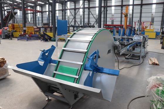 Wood Planks Timber Stacking Machine Automatic Pallet Wood Boards Conveying Stacker Machine