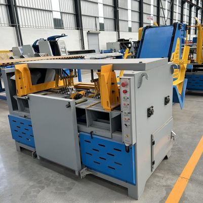 Manufacturer selling Pallet Notcher Cutter Automatic Double Head Wood Pallet Notching Machine