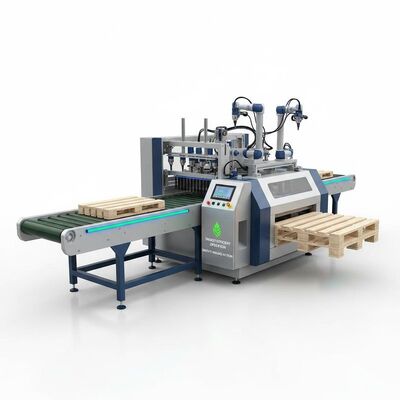 Electric Powered Automatic Pallet Making Machine with Energy Efficient Operation and Smooth Nailing Action