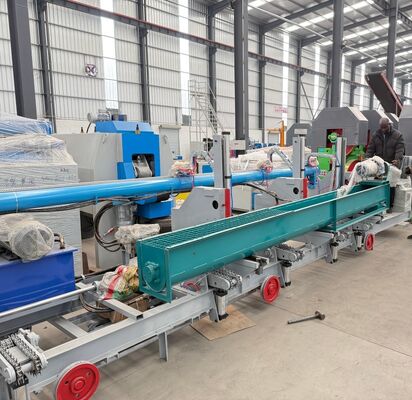 Vertical Band Saw Wood Cutting Machine MJ3210 Log Sawmill with Automatic Carriage 1060mm Wheel 30KW Motor