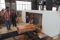 CNC Automatic Portable Mobile Sawmill Horizontal Machine Electric Sawmill For Sale