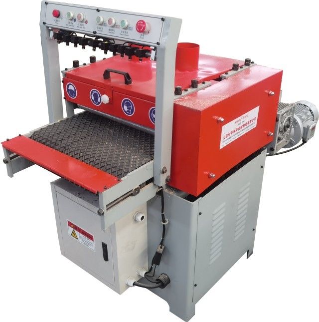 HW500 Infrared Small Multi Blade Rip Saw Machine With Laser Positioning Single Shaft