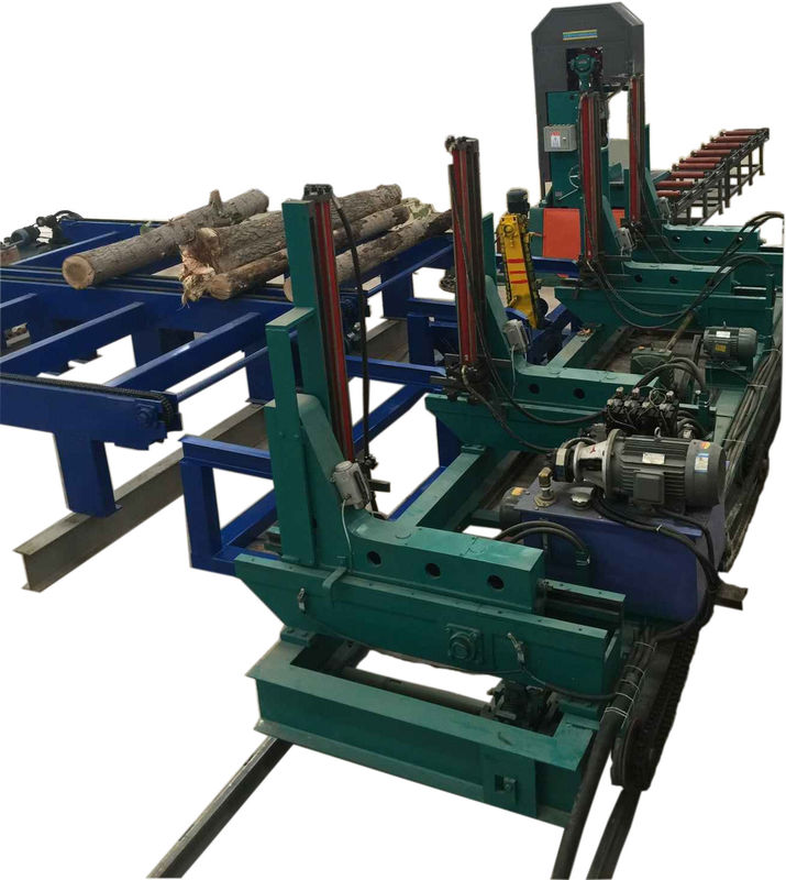 MJ3212B Woodworking Vertical Band Saw Mill With CNC Carriage