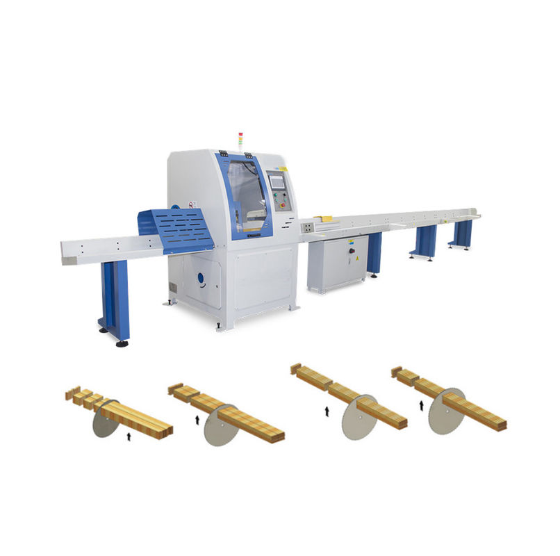 Automatic High Speed Wood CNC Cut Off Saw Machine for Wood Pallet