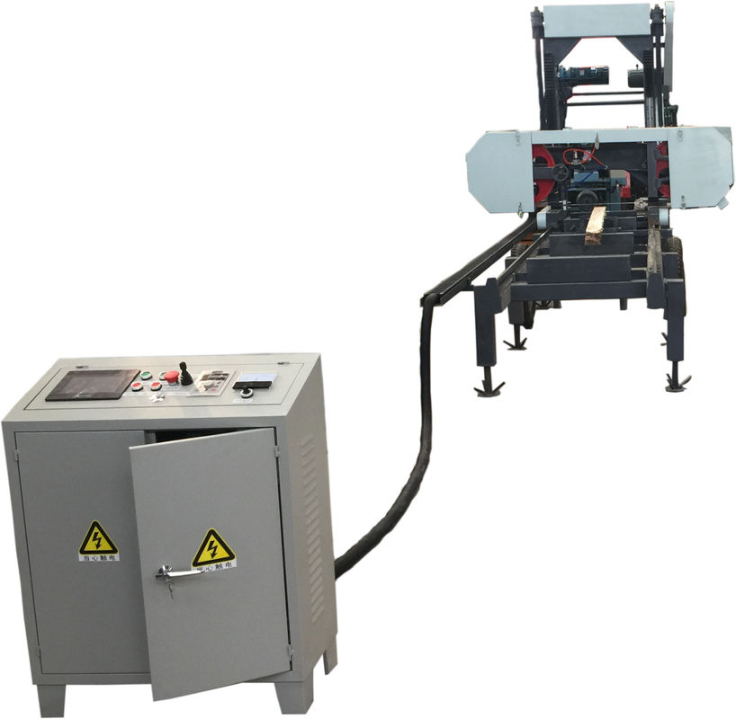 CNC Automatic Portable Mobile Sawmill Horizontal Machine Electric Sawmill For Sale