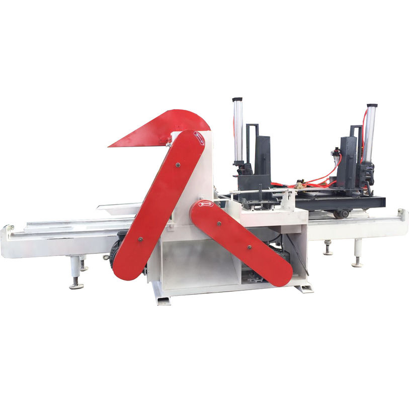 Twin Blades Sawmill Machine,Double Circular Blades Wood Cutting Saw Sliding Table Saw