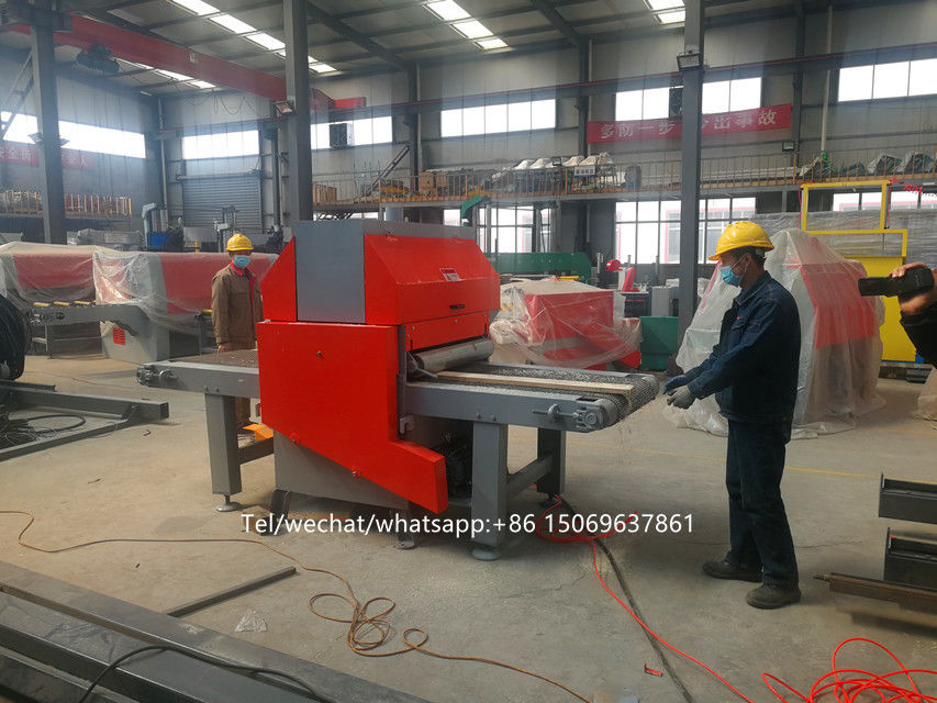 wood edger / edge trimming cutting saw / multi blade saw machine