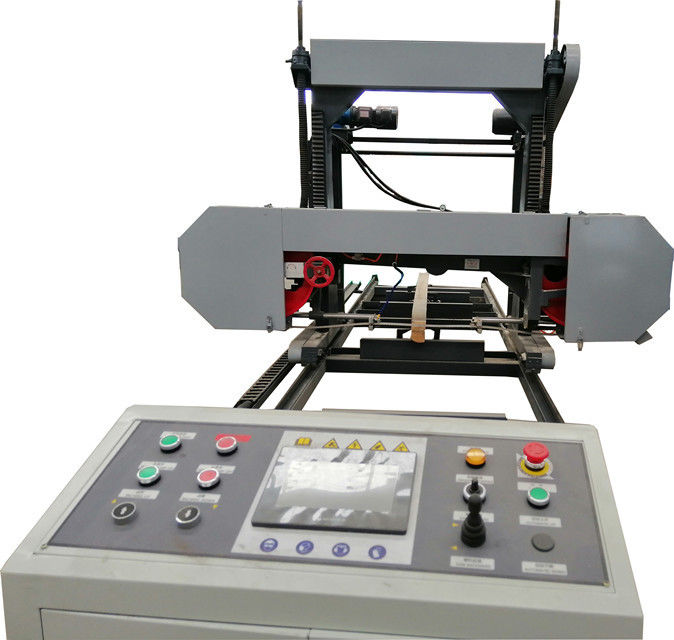 CNC Automatic Horizontal Wood Band Saw, Cheap price portable sawmill machine