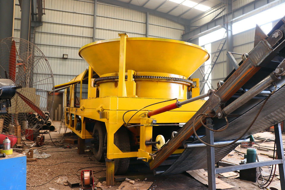 Diesel wood stump crusher chipper equipment, tree stump shredder, root crusher
