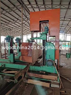 60' Schwere CNC-Holzsägemaschine Vertikalband Sägemühle Handels-Log-Schnittsäge für Holz