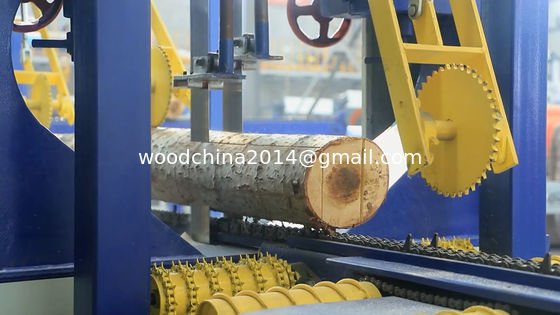 Automatische Holzbearbeitungsmaschine für tragbare, vertikale Bandsäge
