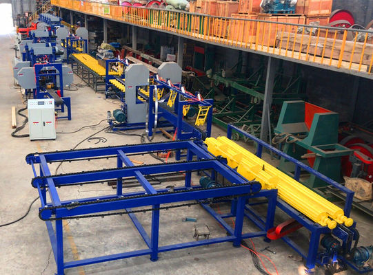 Automatische Holzbearbeitungsmaschine für tragbare, vertikale Bandsäge