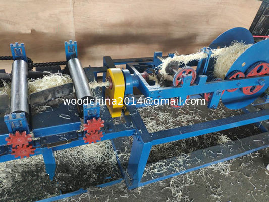 Hochproduktions-Excelsior-Schredding-Länge 500 mm Holzwolle-Machmaschine