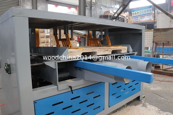 Automatische Holzpalettenrillenmaschine Holzpalettenstrenger Groove Notcher-Maschine