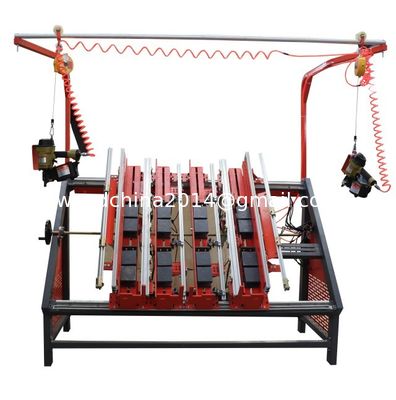 Hölzerne Blockformatpalette, welche die Maschinen-Palette nagelt Maschine, bedienungsfreundliche hölzerne Palettenmaschine herstellt