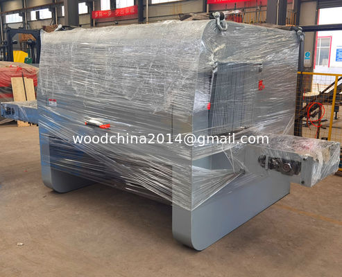 Industrielle Holzprotokolle Mehrfache automatische Gerade Linie Gang Log Holz Schneiden Mehrfache Klinge Rip Saw Maschine