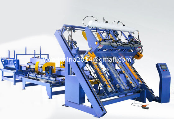 Hölzerner Stringer Pallet Machine, Palette, die Maschine nageln, USA und nationale Art-hölzerne Paletten Maschine nagelnd