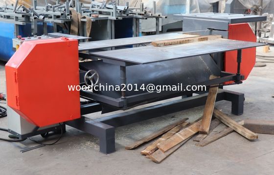 Holzpaletten Nagelentferner Horizontale Bandsäge Maschine mit Tisch 1750mm zum Verkauf