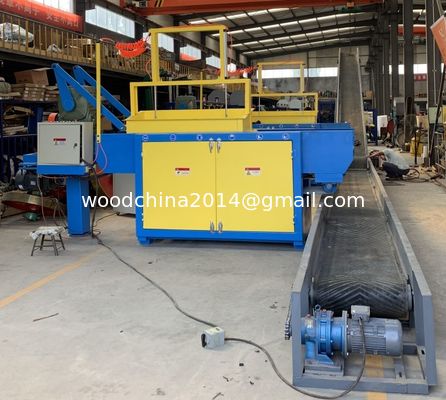 Holzscherenmaschine / Holzspaltmaschine für Geflügelbetten