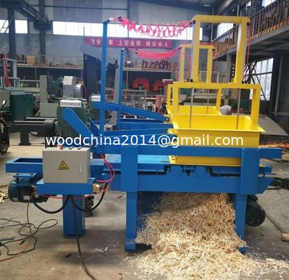 Automatische Maschine zur Rasur von Holz aus Kiefern und Aspen für Pferde und Tiere
