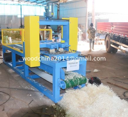 Hochproduktions-Excelsior-Schredding-Länge 500 mm Holzwolle-Machmaschine