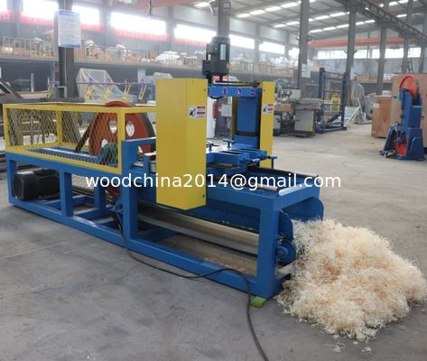 300-500MM Exzellor Länge Holzwolle Zerkleinerungsmaschine / Holzwolle Herstellungsmaschine