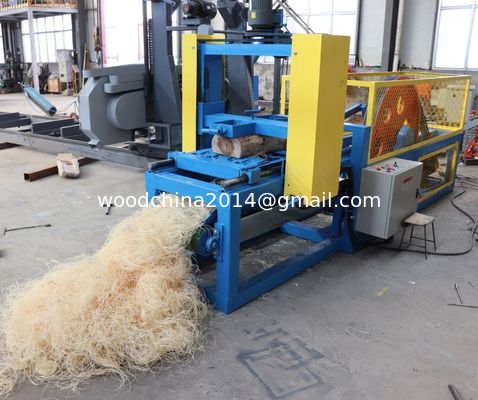 Baustoff Holz Wolle Machinerie Feuerleuchter Produktionslinie