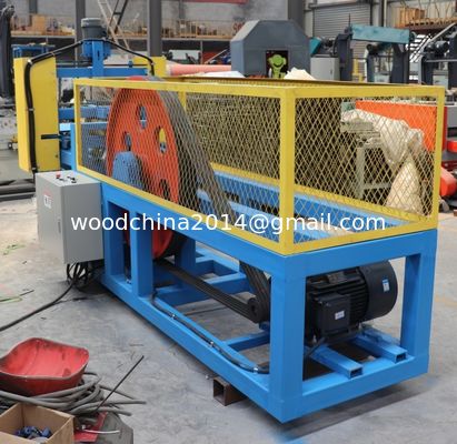 Horizontale Großkapazität Fabrik direkt China Feuerleuchter Holzwollmachine