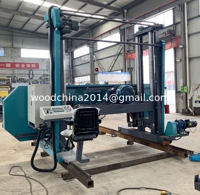 Schwere Holzbearbeitung Gantry Band Saw Machine Maschinen Großbaumschneiden Holz Sägewerke