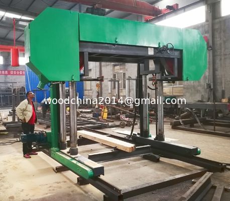 Schwere Holzbearbeitung Gantry Band Saw Machine Maschinen Großbaumschneiden Holz Sägewerke