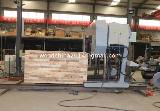 China Horizontales Band Sägemühl Schwerlastbandsägemaschine Große Baumstammsägemühle mit Interterzufuhr