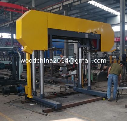 China Hardwood Schneidmaschine Großes tragbares horizontales Holzband Sägemühl