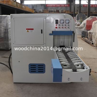 Industrielle Holzprotokolle Mehrfache automatische Gerade Linie Gang Log Holz Schneiden Mehrfache Klinge Rip Saw Maschine