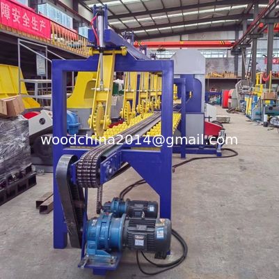 Produktionslinie Holzproduktverarbeitung Kiefernholzsägemaschine Holzpalettenmaschine