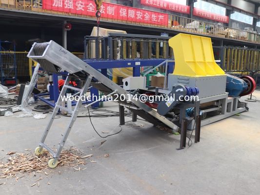 Elektrische Holzpalettenmaschine Mobilpalettenzerstörer Industriepalettenspalter mit Magnet