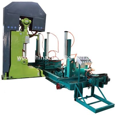 Holzbearbeitungssägen Holzschneidemaschinen Vertikalbandsäge Maschine mit Wagen, CNC-Bandsäge