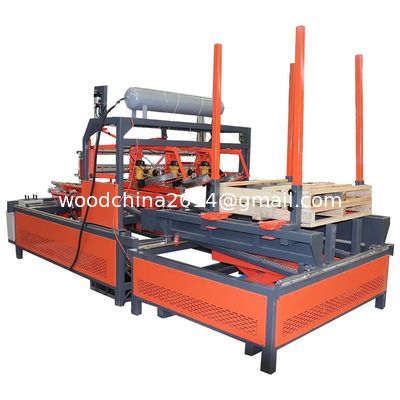 Holzpaletten Nagelmaschine für Stringers Palette, Holzpalettenherstellmaschine