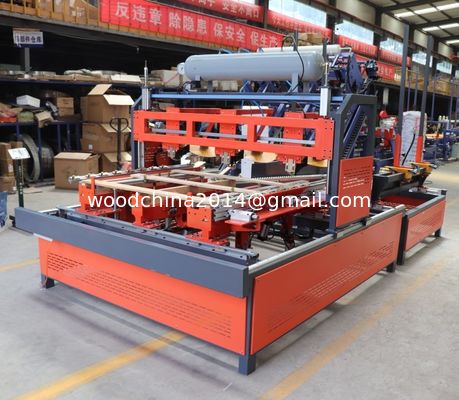 Halbautomatische hölzerne Palette, die Maschine mit hölzerner Palette Palletizer nagelt Maschine nagelt