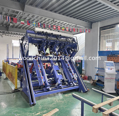 AWPN 1300 Automatische Holzpalettenmaschine mit automatischer Fütterung und Stapelung