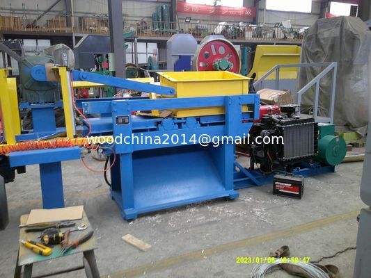 SHBH500-2 Dieselmotor Holz rasierende Maschine Holz rasierende Säge Staubmaschine