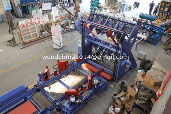 Fabrikpreis automatische Holzpalettennagelmaschine Euro-Paletten-Produktionslinie Holzstringer-Palettenherstellmaschine